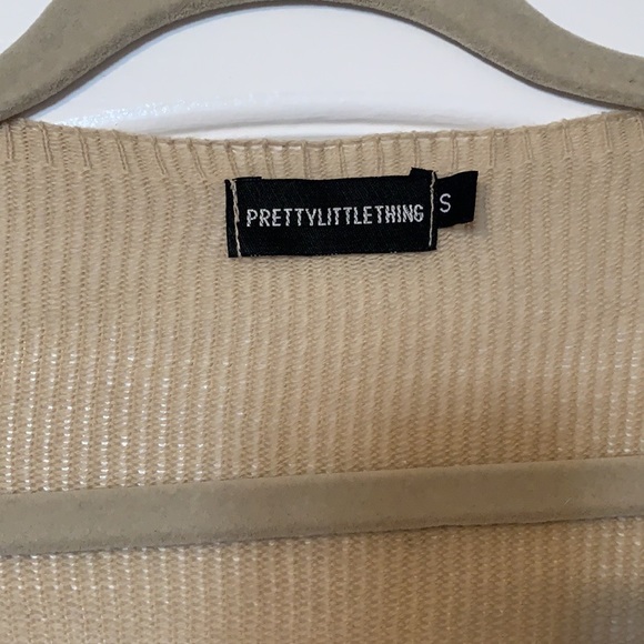 Tan pretty little thing cardigan - Picture 2 of 4